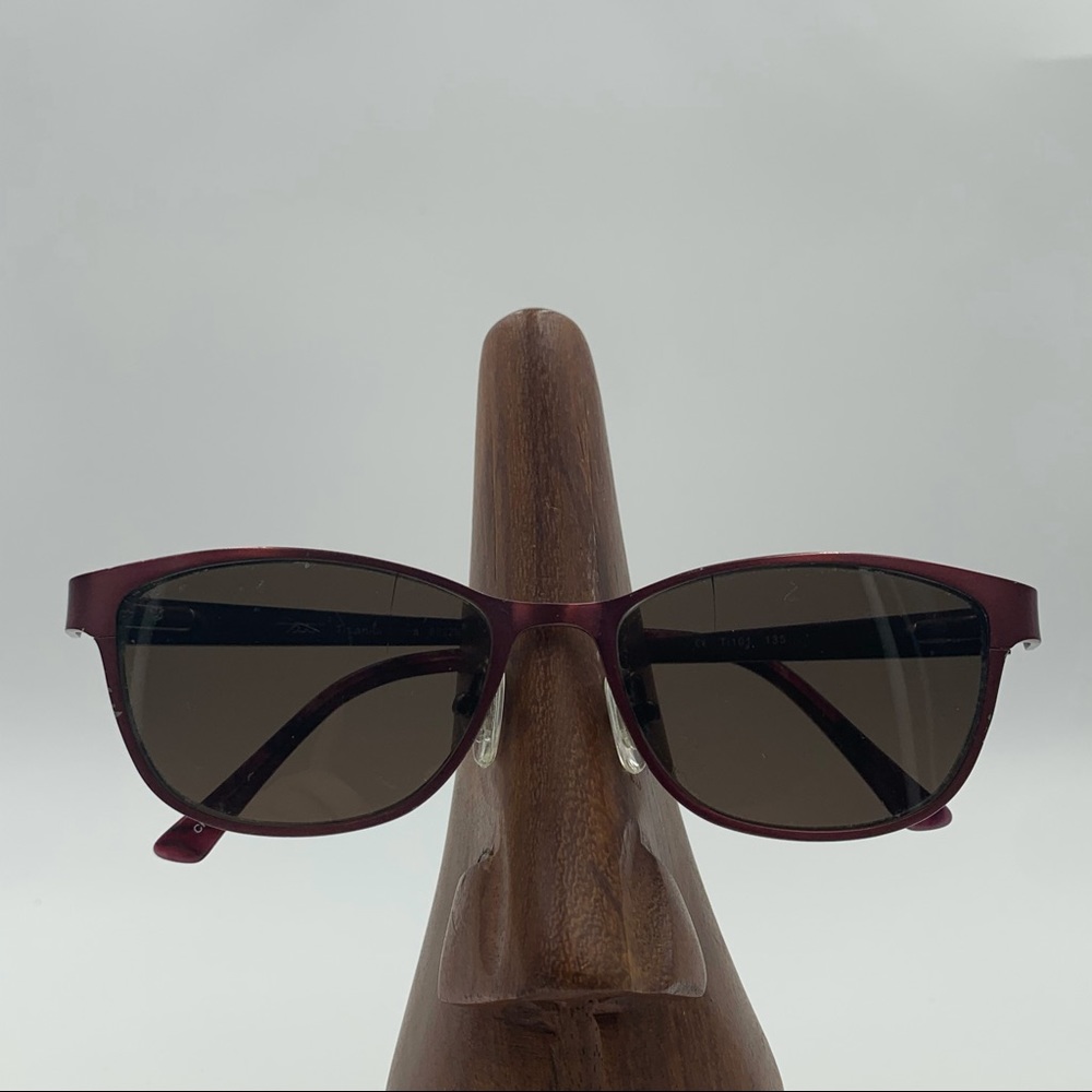 Tirr TI101 Pink Oval Sunglasses Frames - Picture 1 of 7